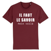 T-Shirt Homme <br>  Il Faut Le Savoir